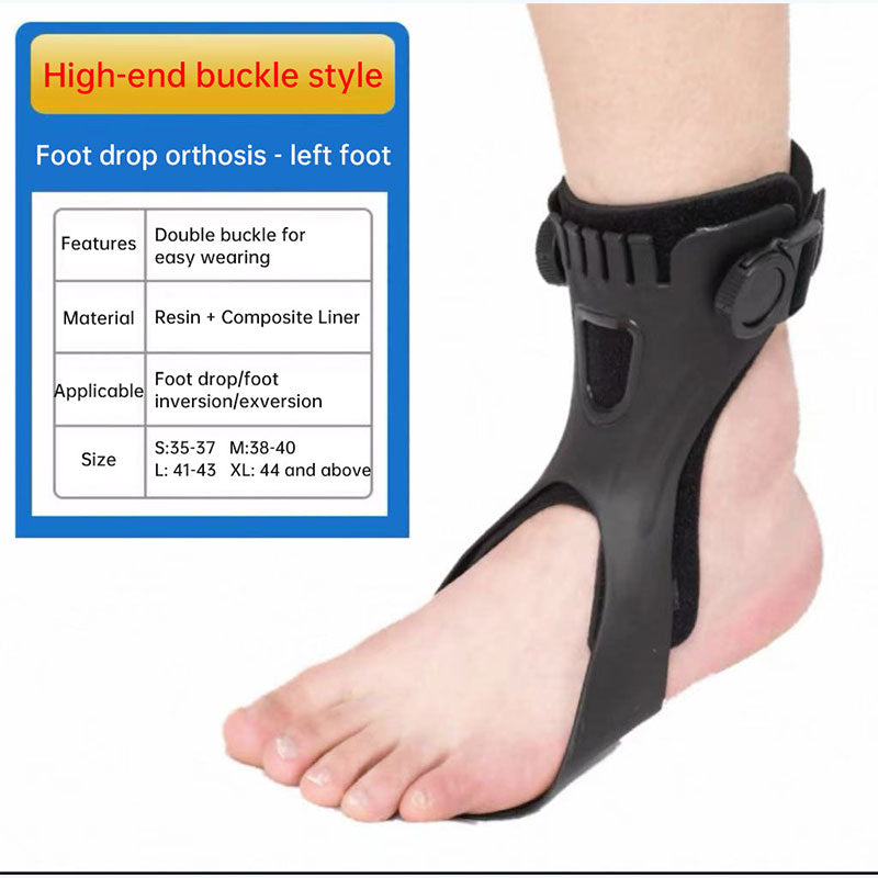 Adjustable Plantar Fasciitis Night Splint with Airbag, Dorsal Drop Foot Brace, Comfort Fit