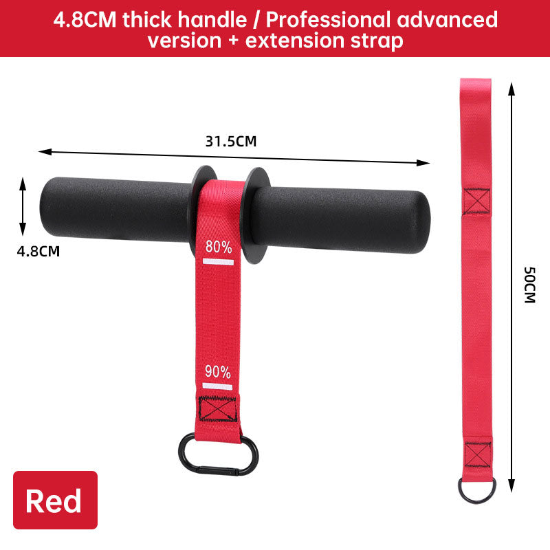 Adjustable Forearm Strength Trainer with Thickened Anti-Slip Wrist Roller, Belt Included, Durable Home Fitness Equipment