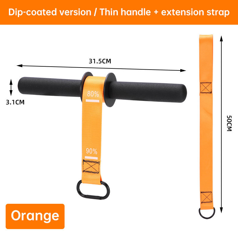 Adjustable Forearm Strength Trainer with Thickened Anti-Slip Wrist Roller, Belt Included, Durable Home Fitness Equipment