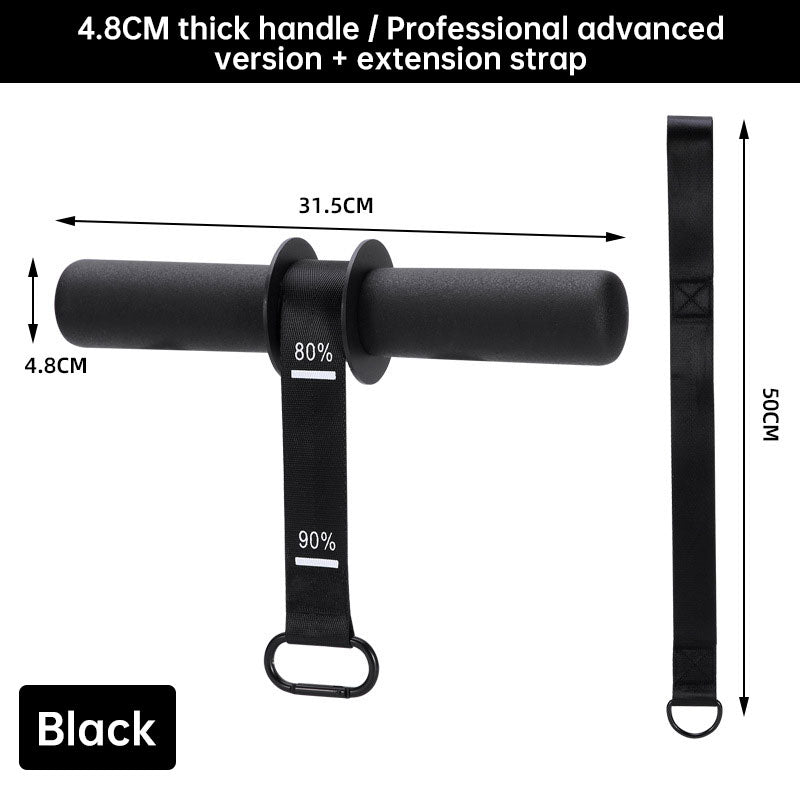 Adjustable Forearm Strength Trainer with Thickened Anti-Slip Wrist Roller, Belt Included, Durable Home Fitness Equipment