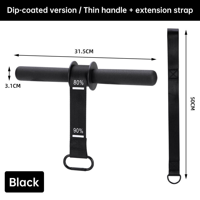 Adjustable Forearm Strength Trainer with Thickened Anti-Slip Wrist Roller, Belt Included, Durable Home Fitness Equipment
