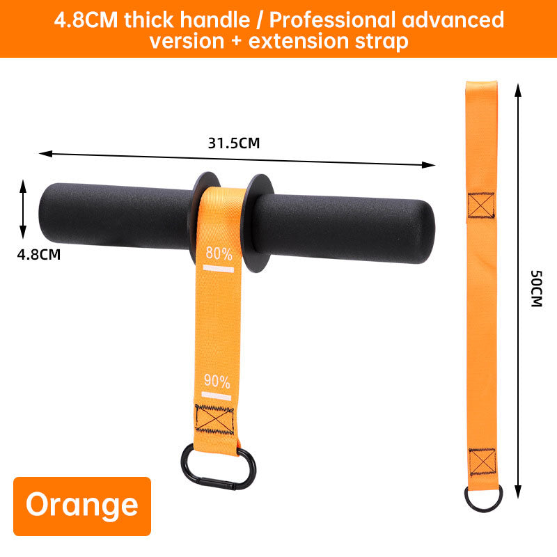 Adjustable Forearm Strength Trainer with Thickened Anti-Slip Wrist Roller, Belt Included, Durable Home Fitness Equipment