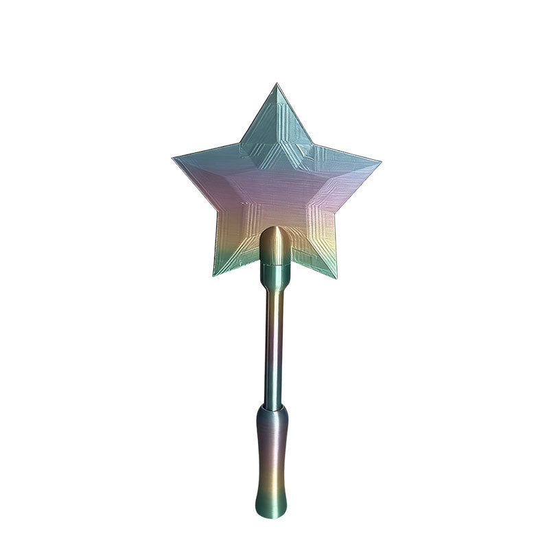 Magic Glow Wand - 3D Printed LED Light Starlight Wand with Contactless Payment Card Slot, 7 Colors