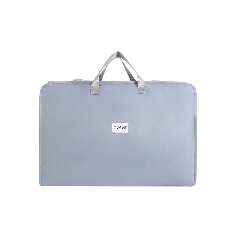 Portable Travel Clothes Organizer Bag - Large Storage with Separate Compartments for Shirts, Pants, Underwear & Socks