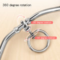 Outdoor Pet Supplies Dog Stake Chrome Plated Spiral Ground Anchor Dog Tether Factory Direct Stock