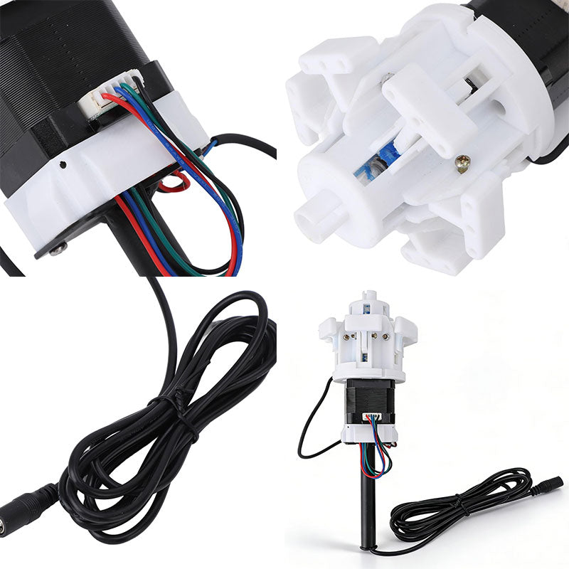 DIY Automatic Blooming Flower Motor Kit - Mechanical Blossom Mechanism for Party, Wedding & Stage Decor