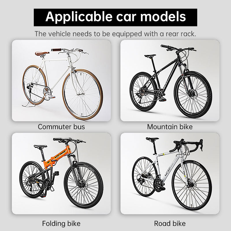 Lixada Rear Bicycle Cargo Basket, High-Capacity & Durable Rear Bike Carrier Basket, Rustproof & Heavy-Duty