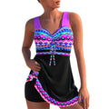 Women's Two-Piece Skirt Bikini Quick-Dry Large Size Bathing Suit