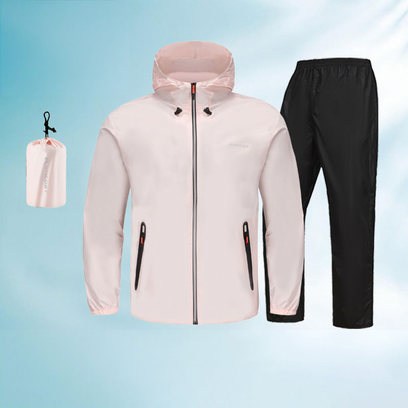Unisex Ultralight Rain Suit - Lightweight Waterproof Jacket & Pants Set, Summer Outdoor Rainwear for Fishing & Cycling