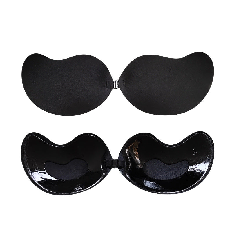Mango-shaped Invisible Bra, Clip Closure, Breathable, Wire-free, Push-up Bra