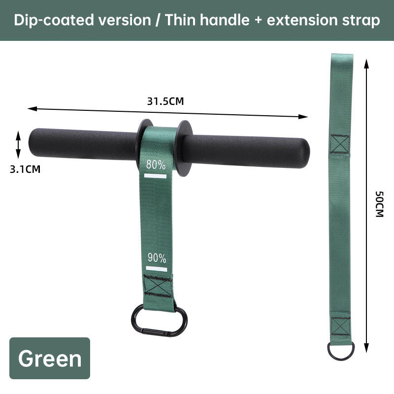 Adjustable Forearm Strength Trainer with Thickened Anti-Slip Wrist Roller, Belt Included, Durable Home Fitness Equipment